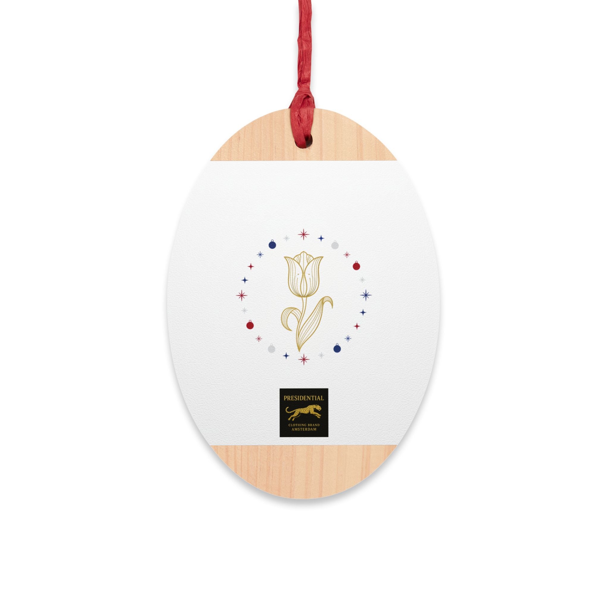 Presidential Tulip Bell Ornament — Gold Edition