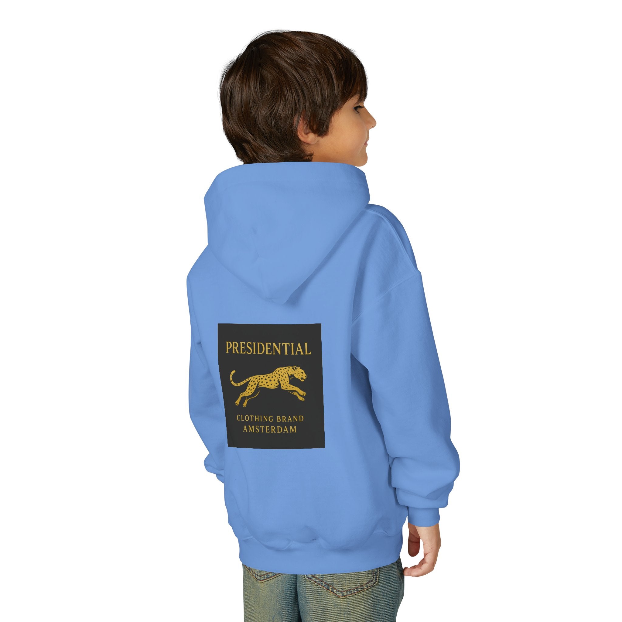 Youth Hoodie — Presidential Clothing Brand Leopard Graphic