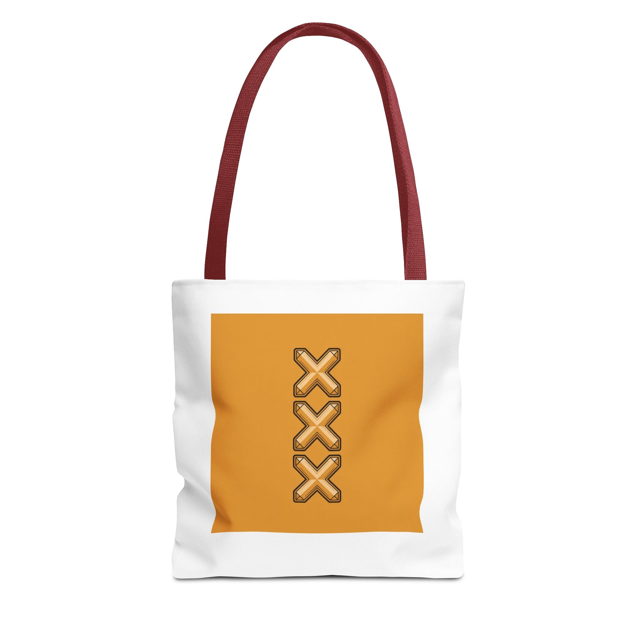Amsterdam Triple X Tote Bag — Stylish City Symbol AOP Tote