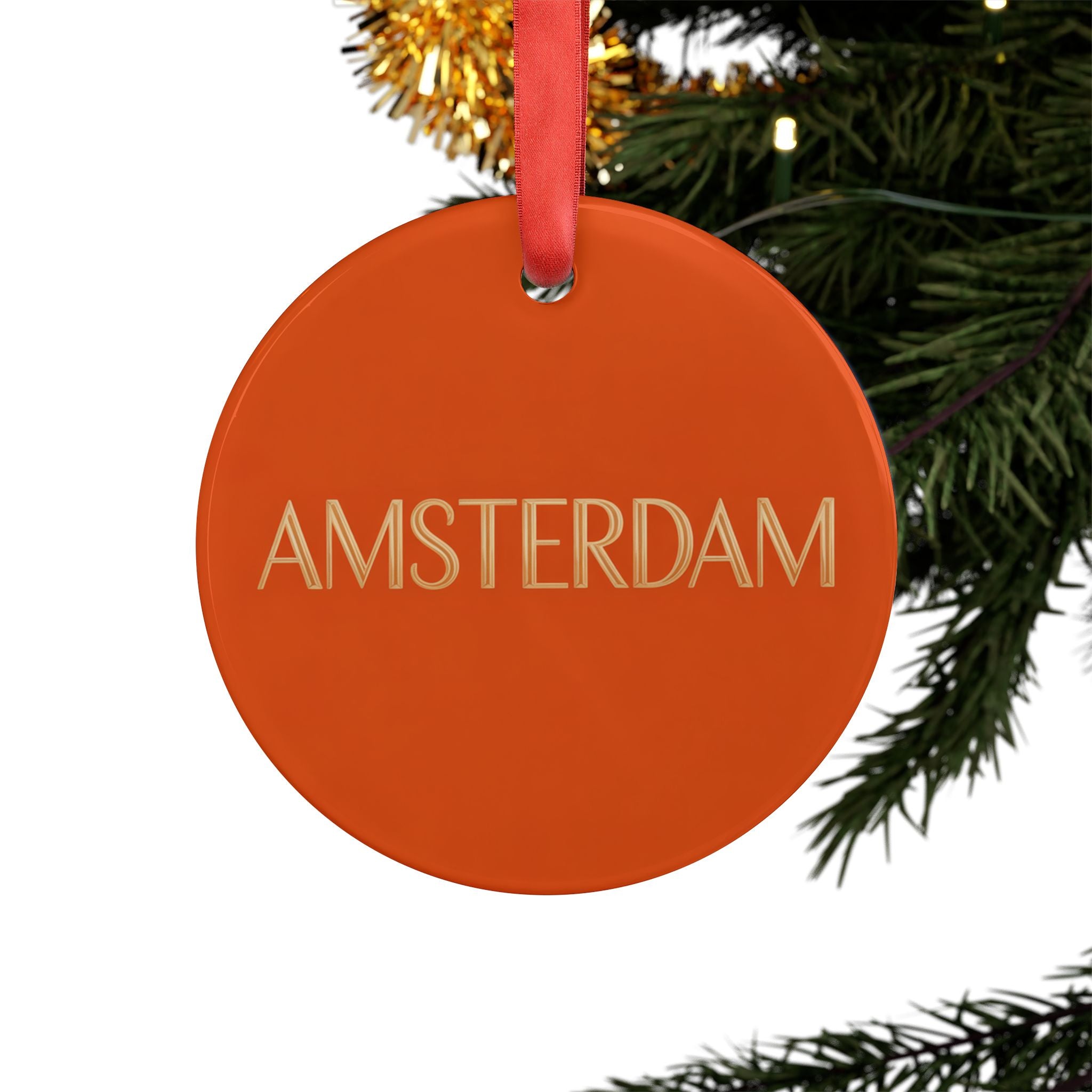 Presidential Acrylic Ornament — Amsterdam Edition