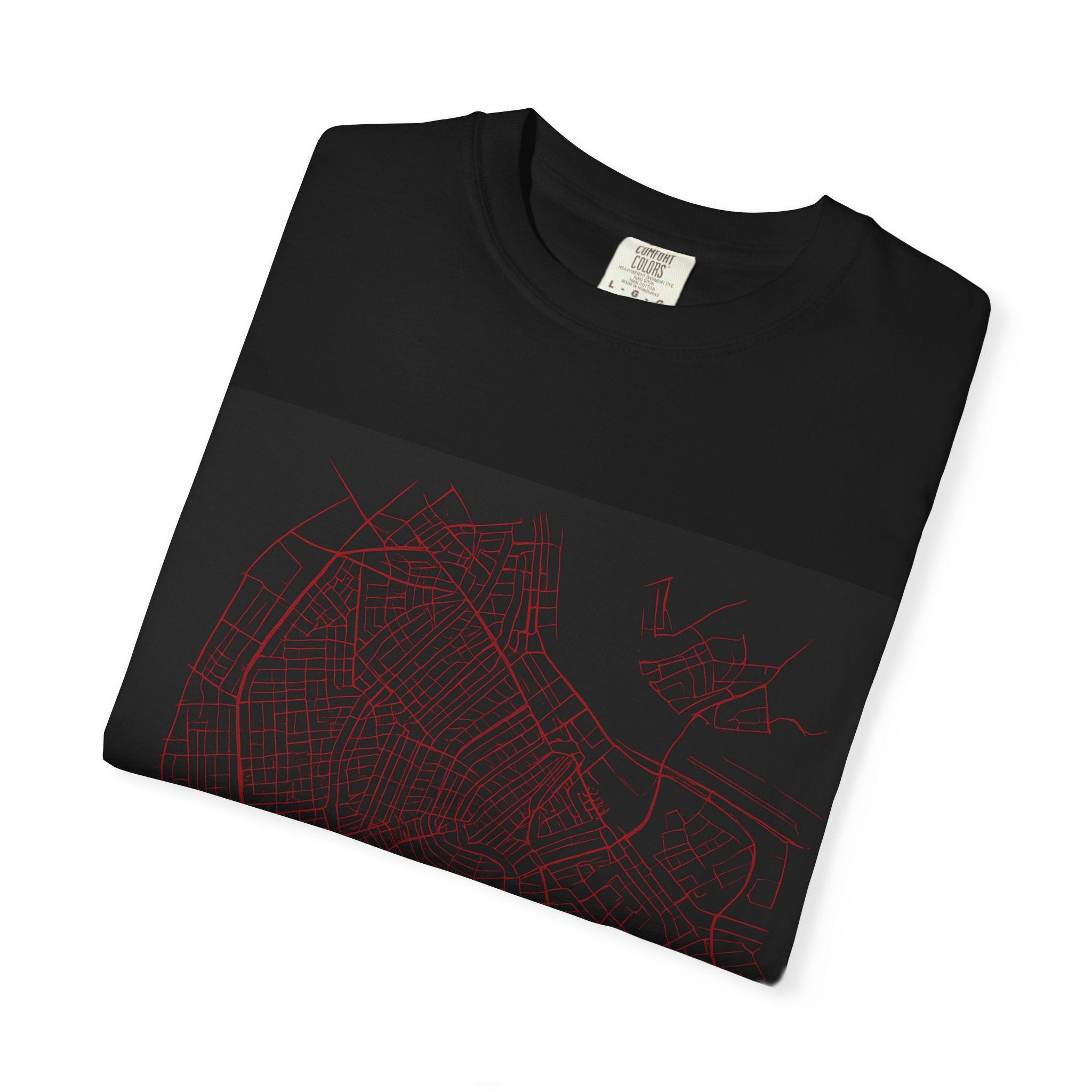Amsterdam Map & Lemon Bike T-Shirt