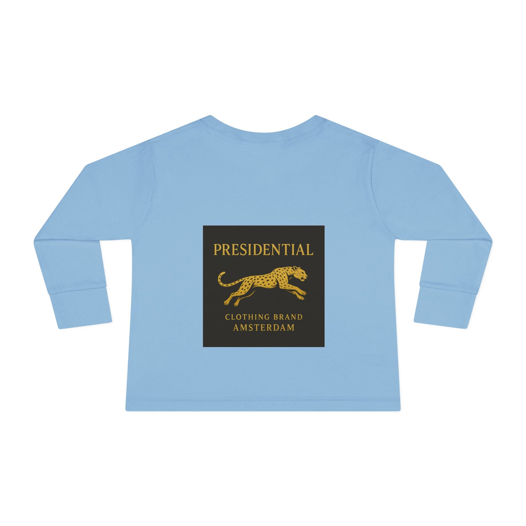 Presidential Leopard Toddler Long Sleeve Tee