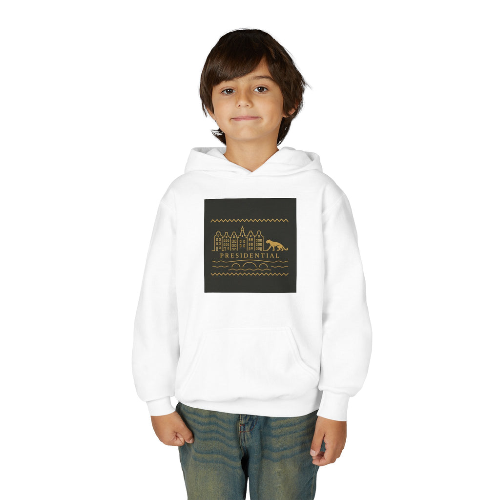 Youth Hoodie — Presidential Clothing Brand Leopard Graphic