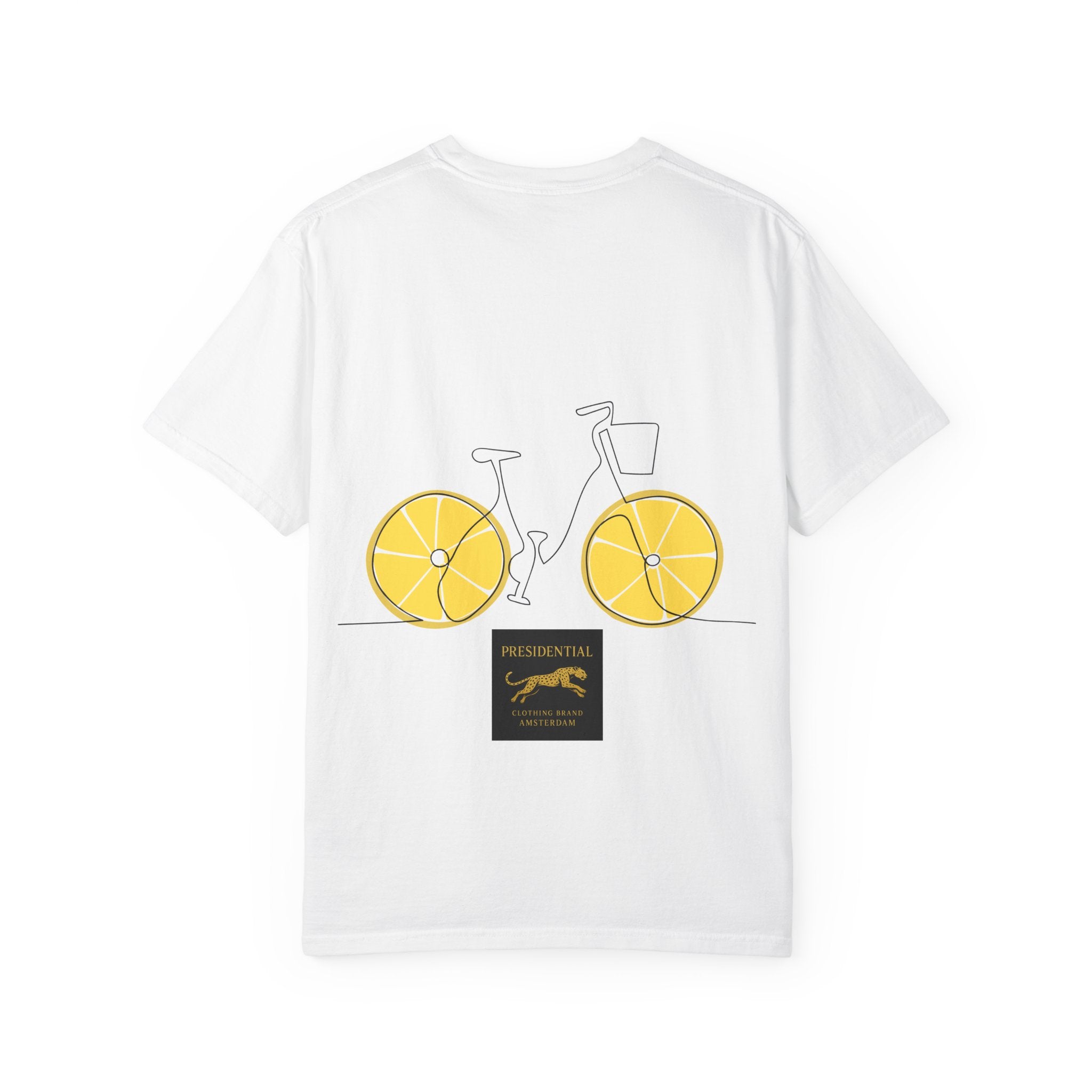 Amsterdam Map & Lemon Bike T-Shirt