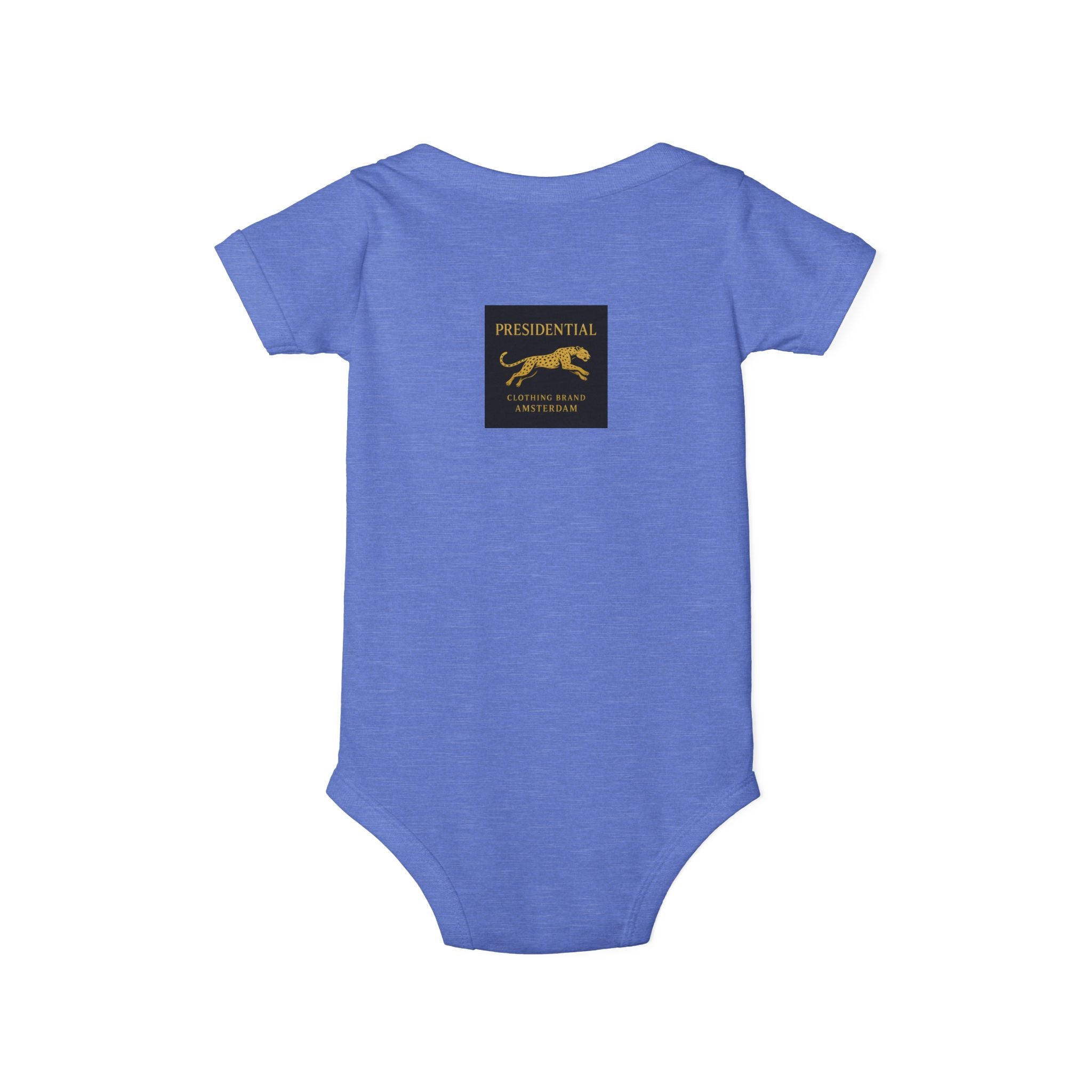 Infant One-Piece Bodysuit — 'Presidential' Gold Lion Logo Baby Bodysuit