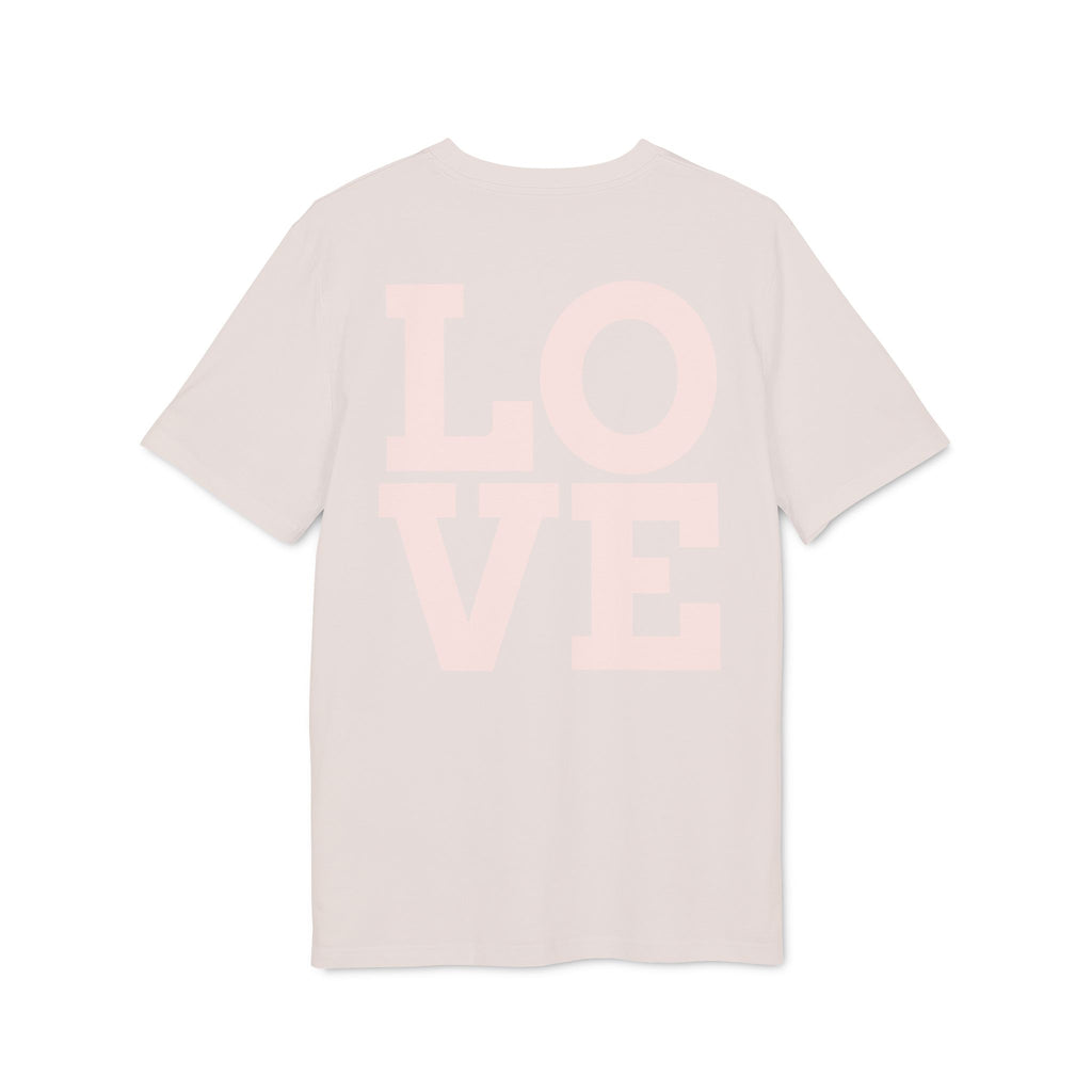 Daisy Love Graphic T-Shirt — Pink Floral Front Daisy with 'LOVE' Back Print