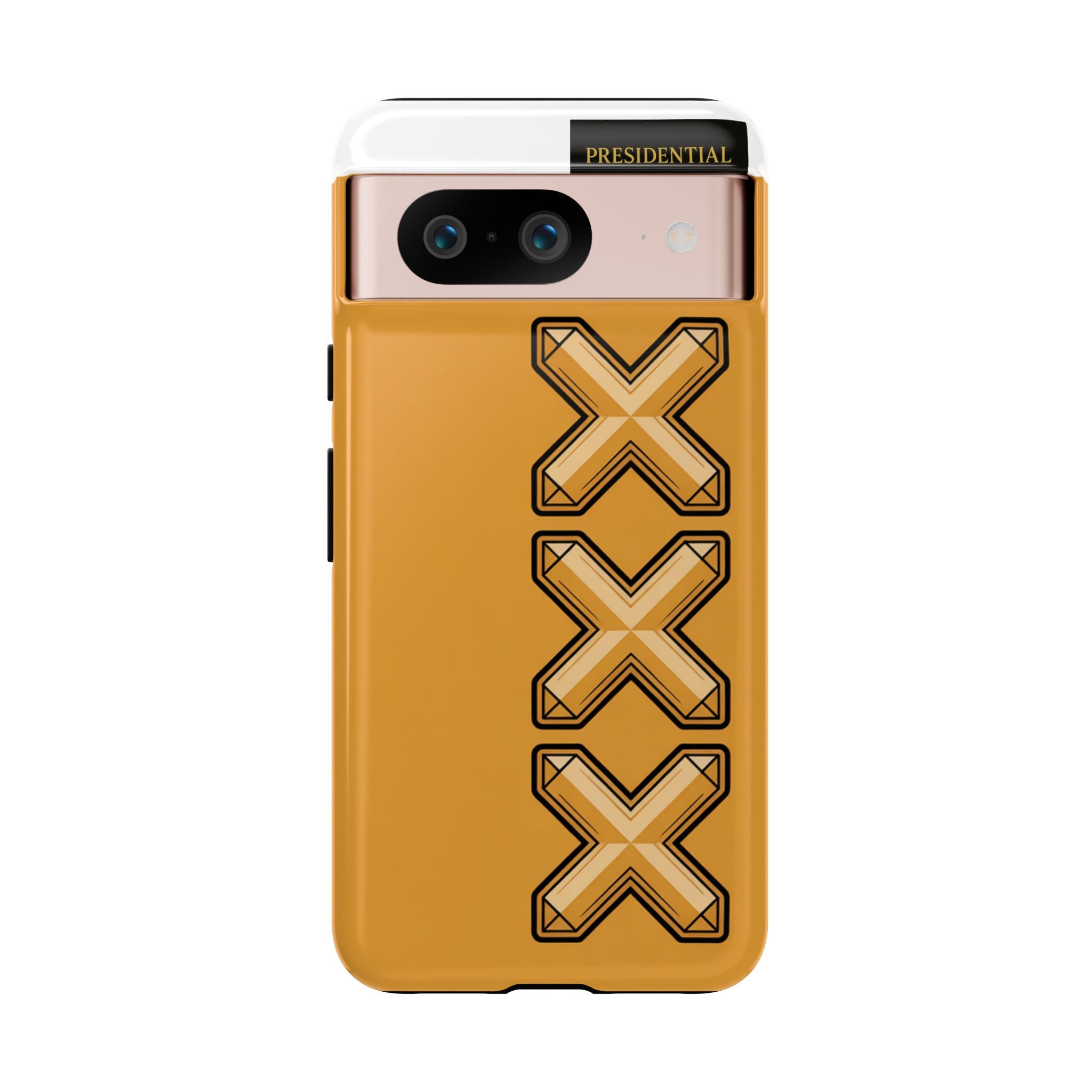 Amsterdam XXX Gold Tough Phone Case – Presidential Lion Design