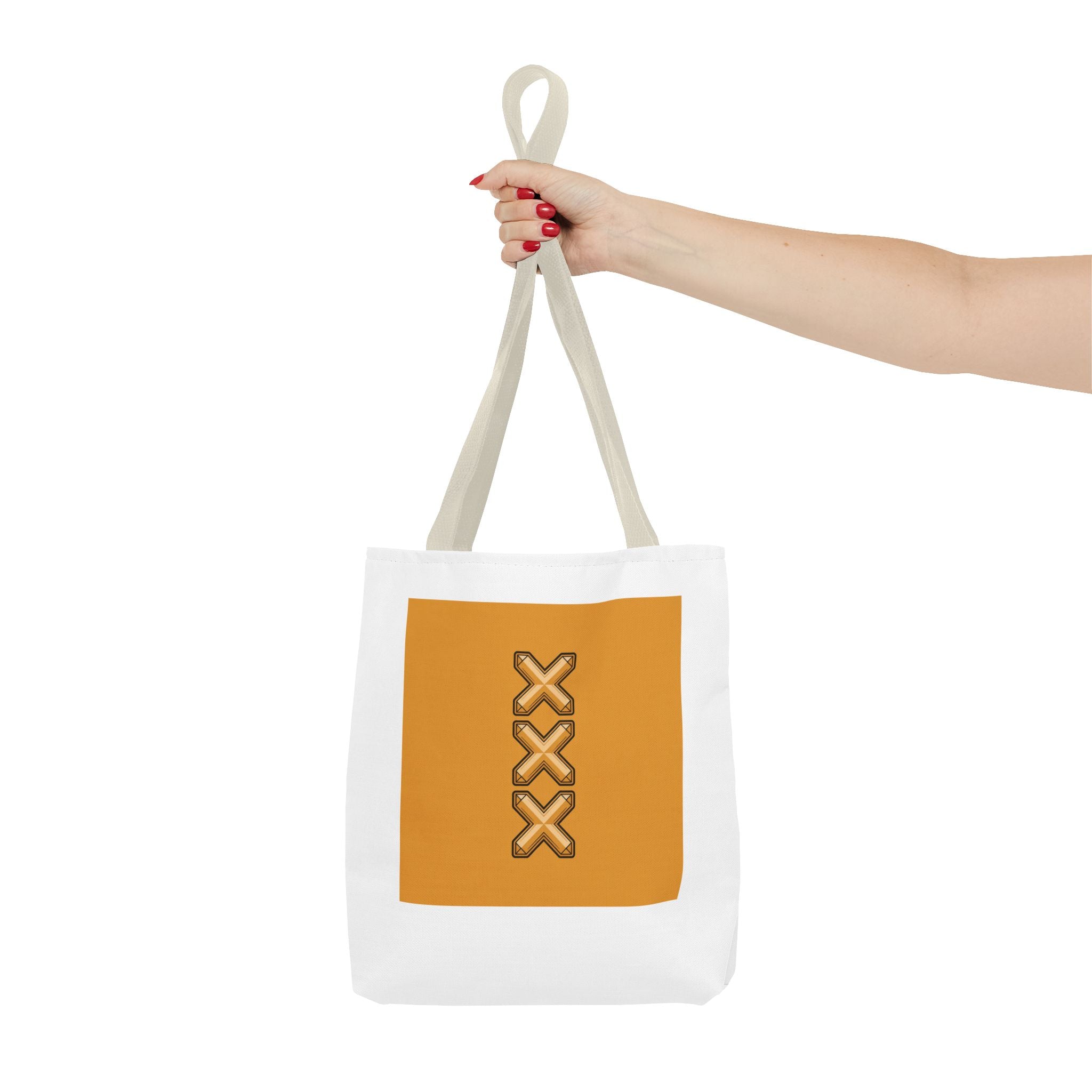 Amsterdam Triple X Tote Bag — Stylish City Symbol AOP Tote