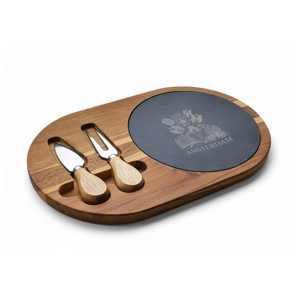 Engraved Amsterdam Charcuterie Board