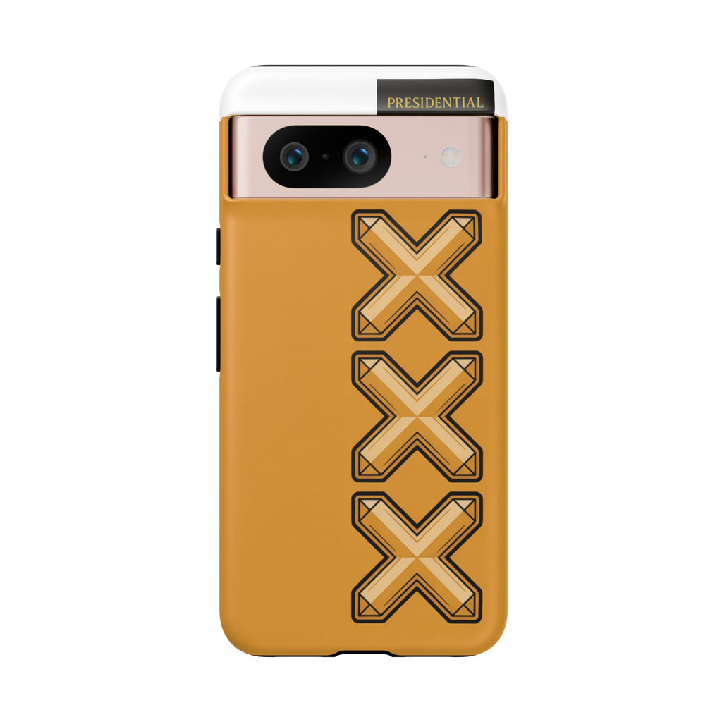 Amsterdam XXX Gold Tough Phone Case – Presidential Lion Design