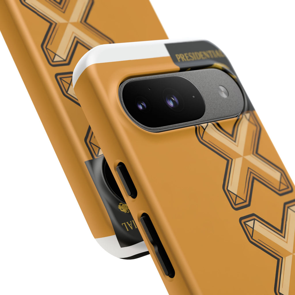 Amsterdam XXX Gold Tough Phone Case – Presidential Lion Design
