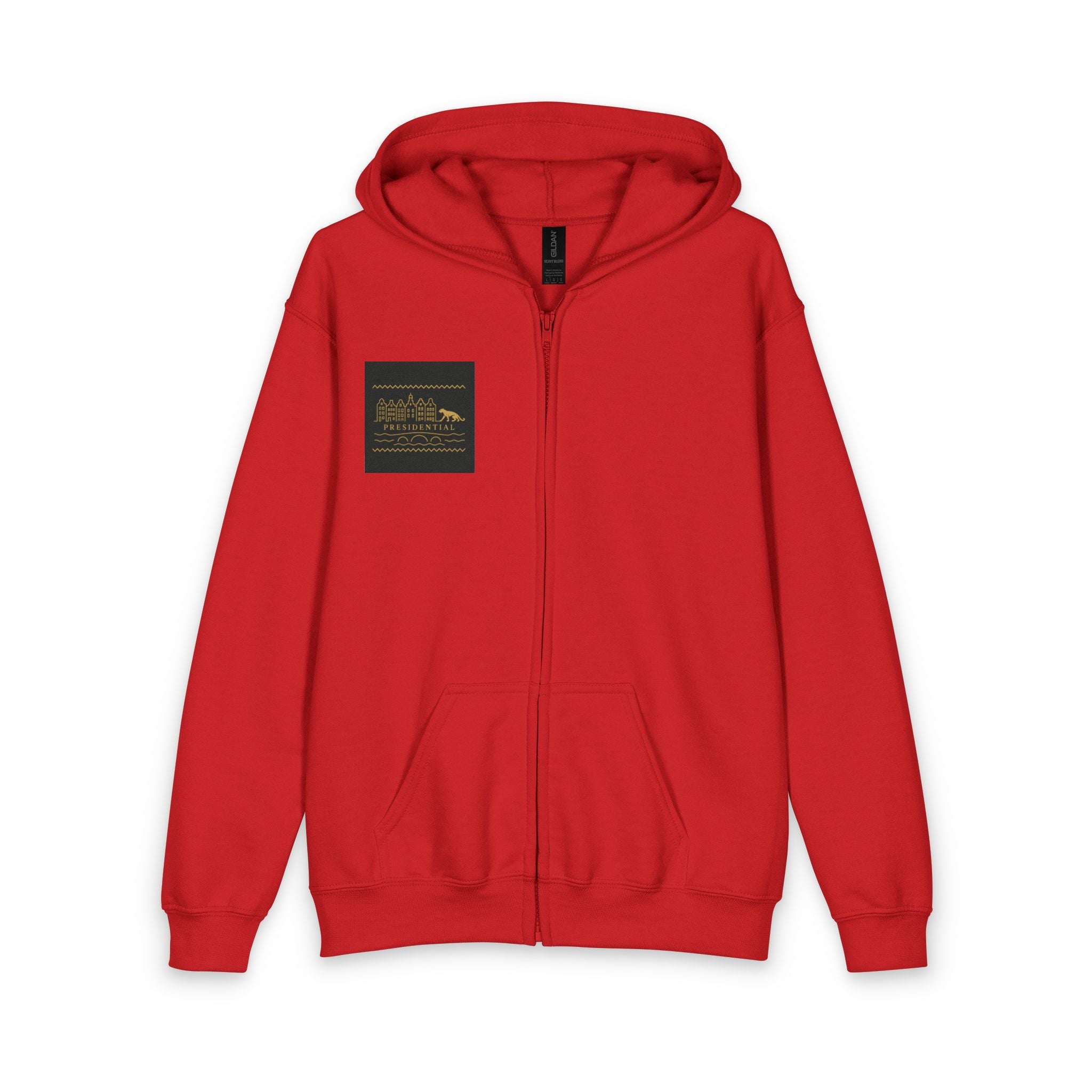 Youth Heavy Blend Zipped Hoodie