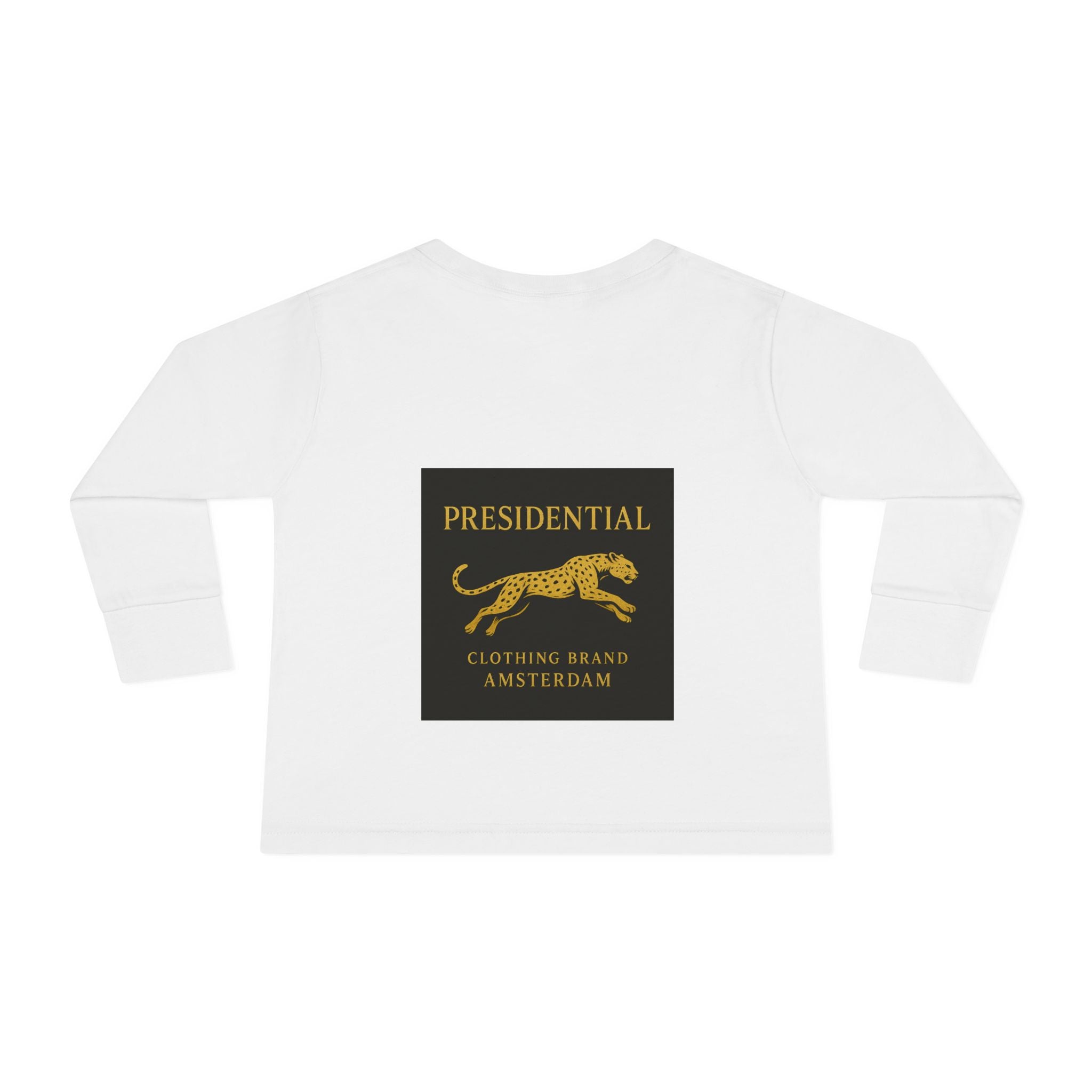 Presidential Leopard Toddler Long Sleeve Tee