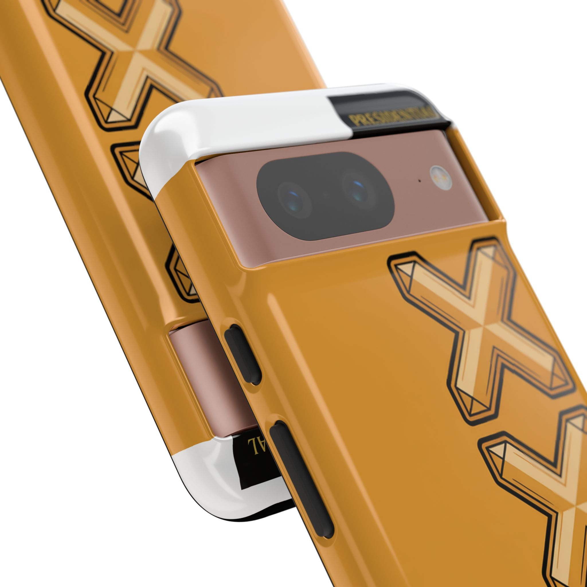 Amsterdam XXX Gold Tough Phone Case – Presidential Lion Design