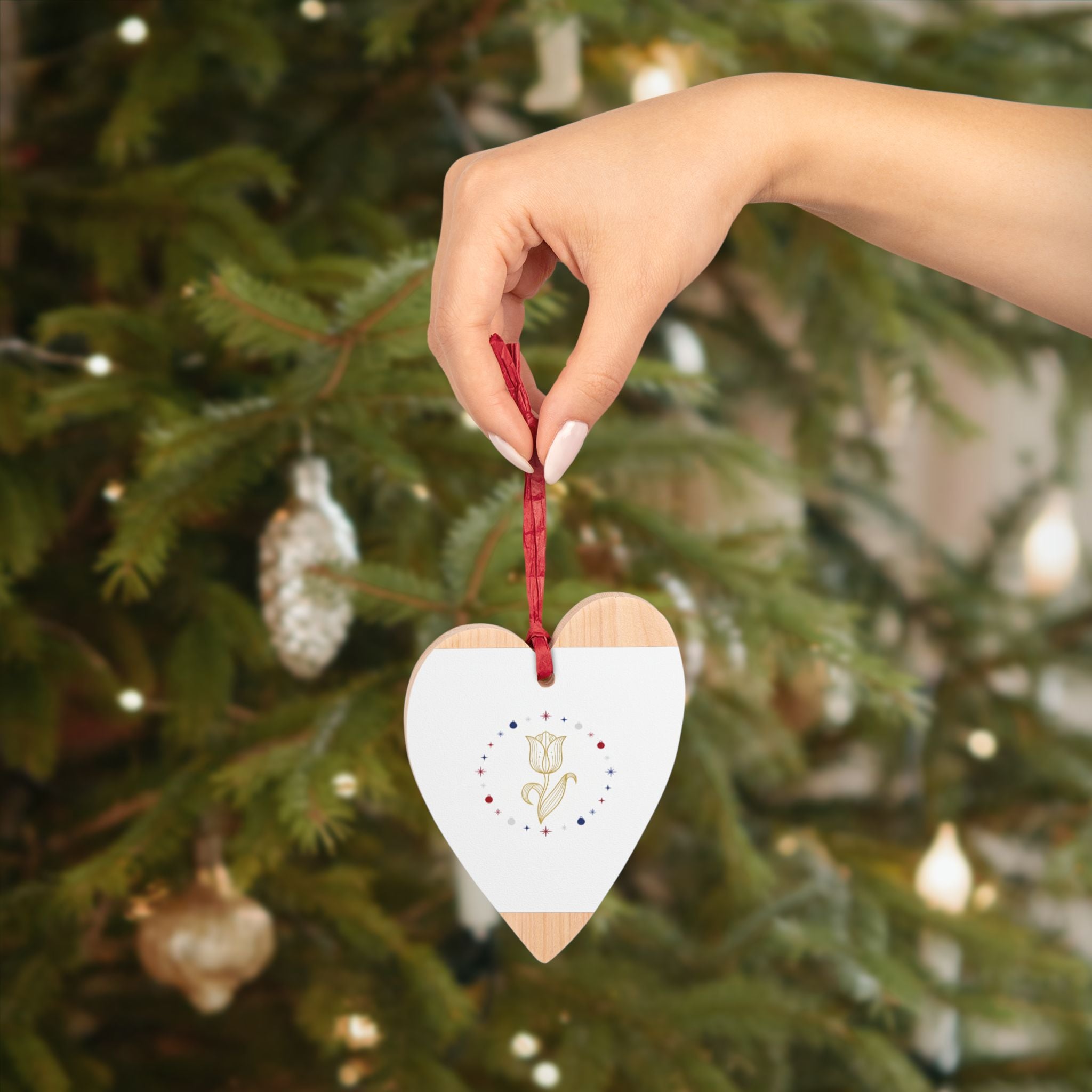 Presidential Tulip Bell Ornament — Gold Edition