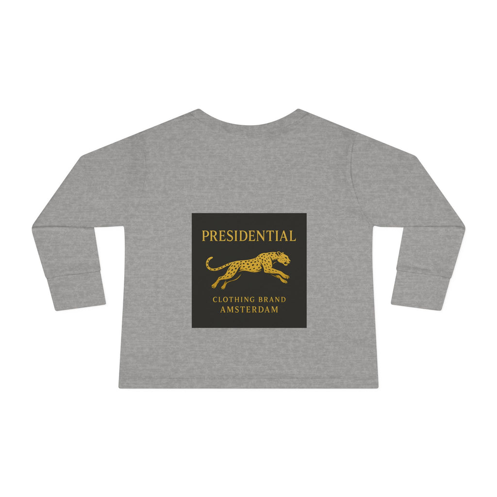 Presidential Leopard Toddler Long Sleeve Tee