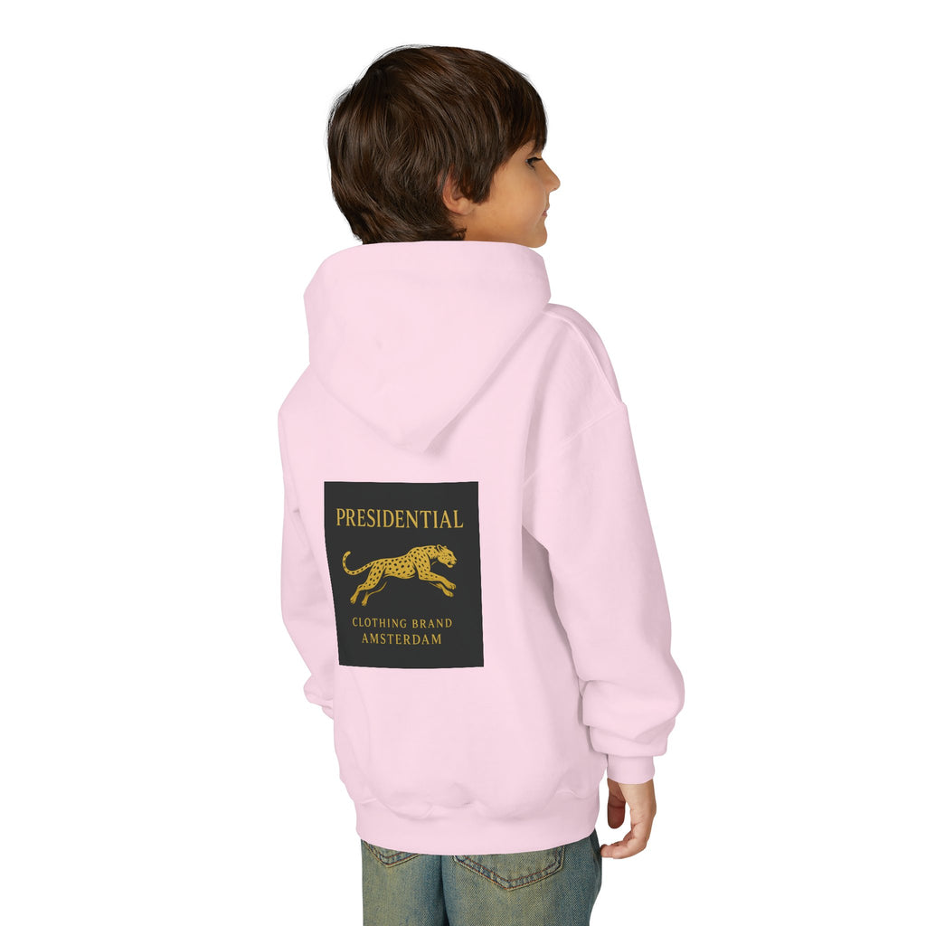 Youth Hoodie — Presidential Clothing Brand Leopard Graphic