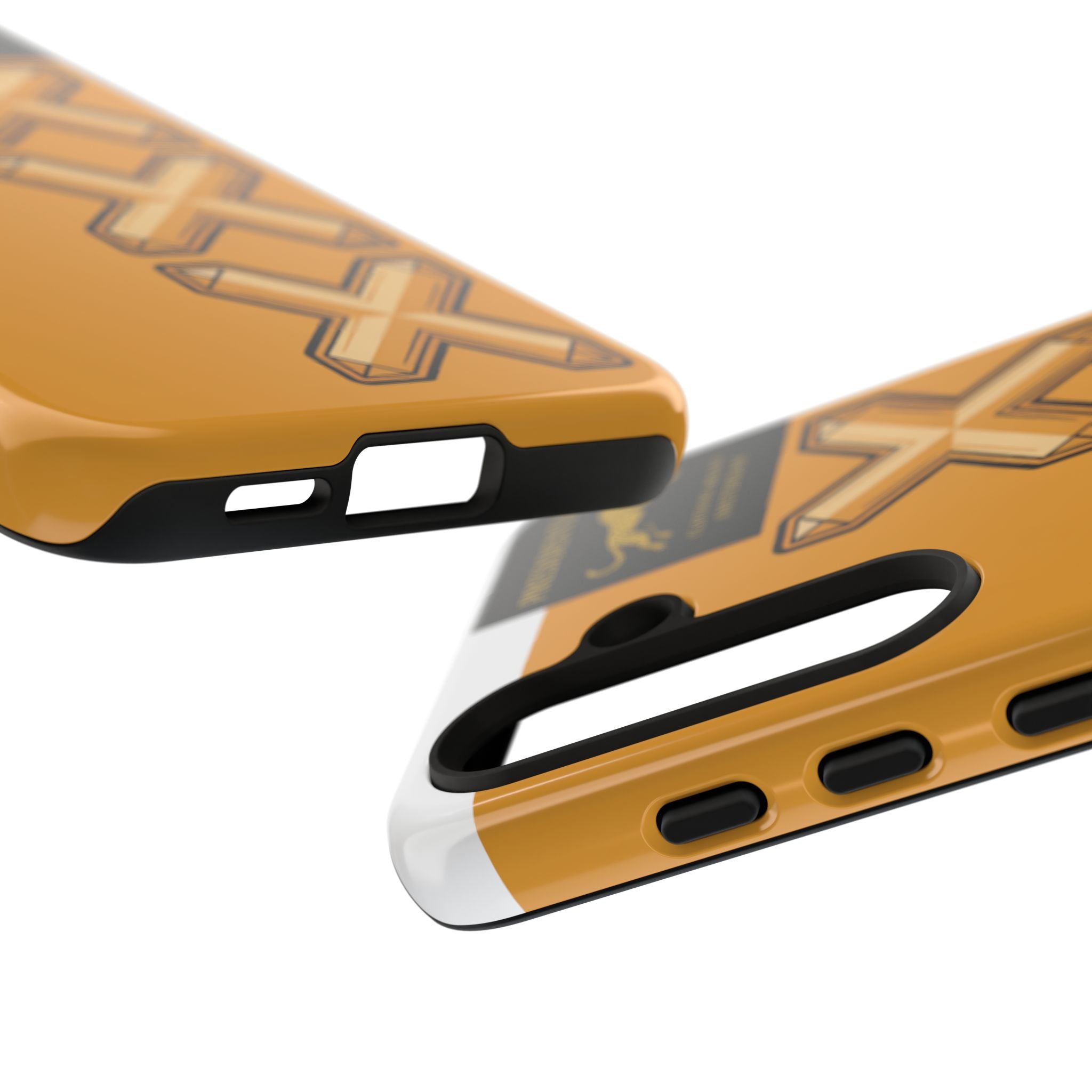 Amsterdam XXX Gold Tough Phone Case – Presidential Lion Design