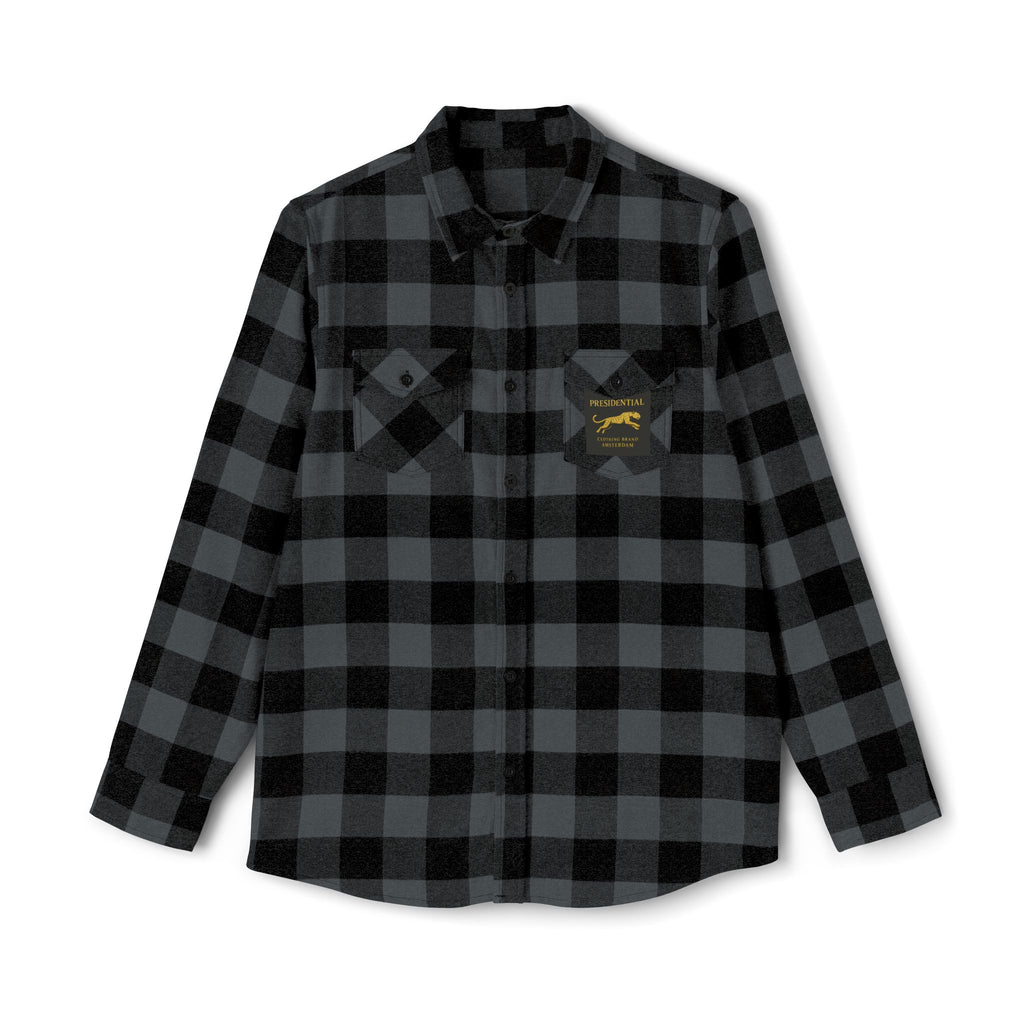 Buffalo Plaid Flannel Shirt — Classic Green & Black Lumberjack Button-Up
