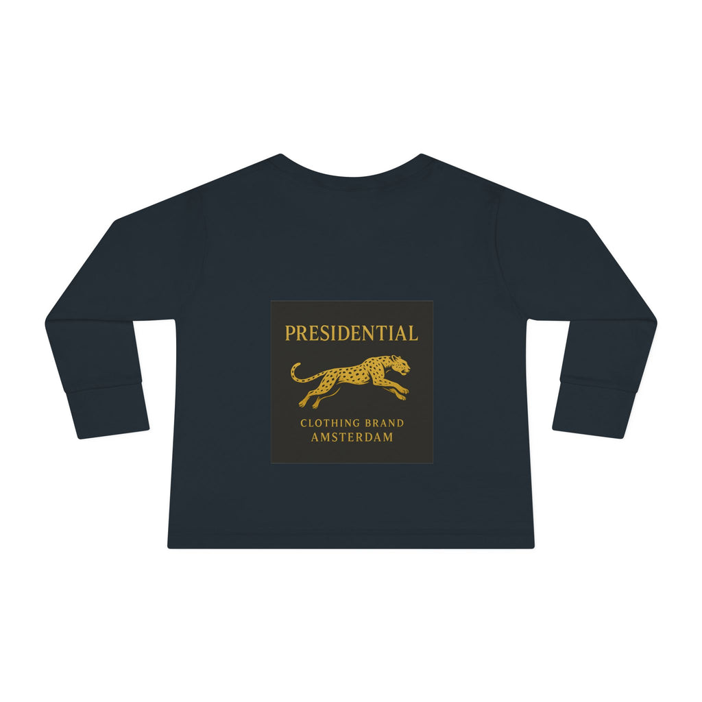Presidential Leopard Toddler Long Sleeve Tee