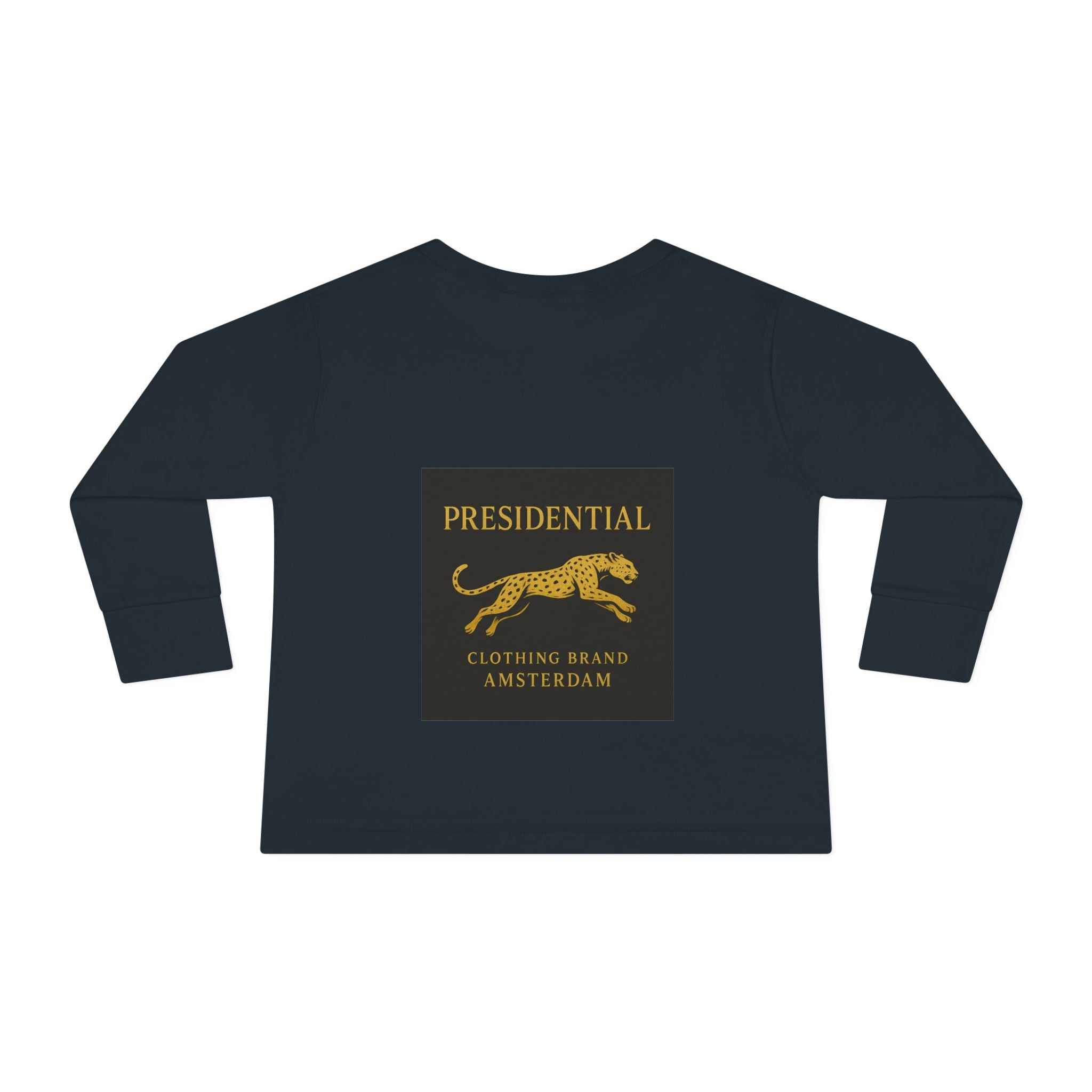 Presidential Leopard Toddler Long Sleeve Tee