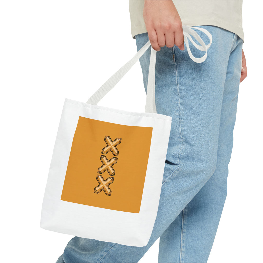 Amsterdam Triple X Tote Bag — Stylish City Symbol AOP Tote
