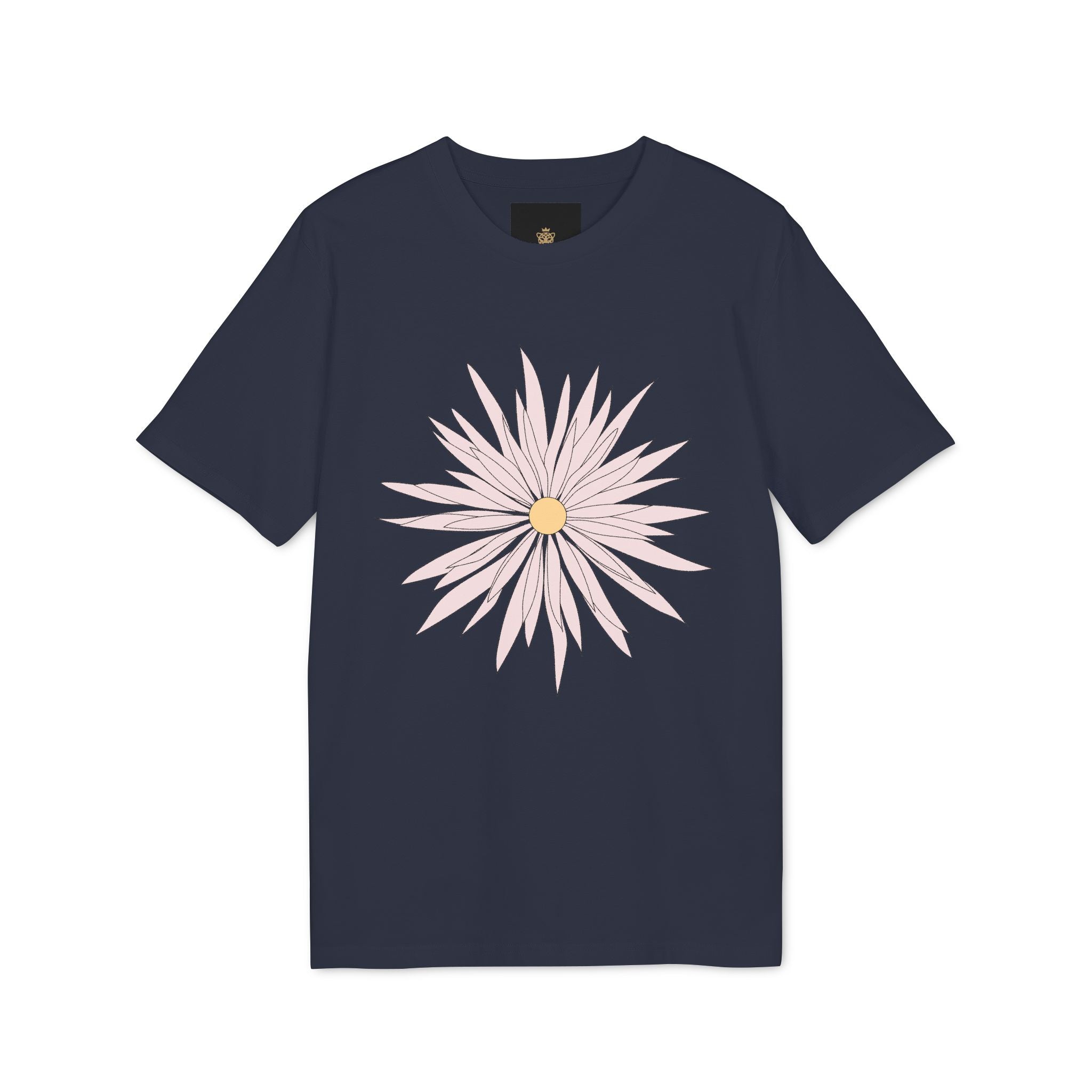 Daisy Love Graphic T-Shirt — Pink Floral Front Daisy with 'LOVE' Back Print