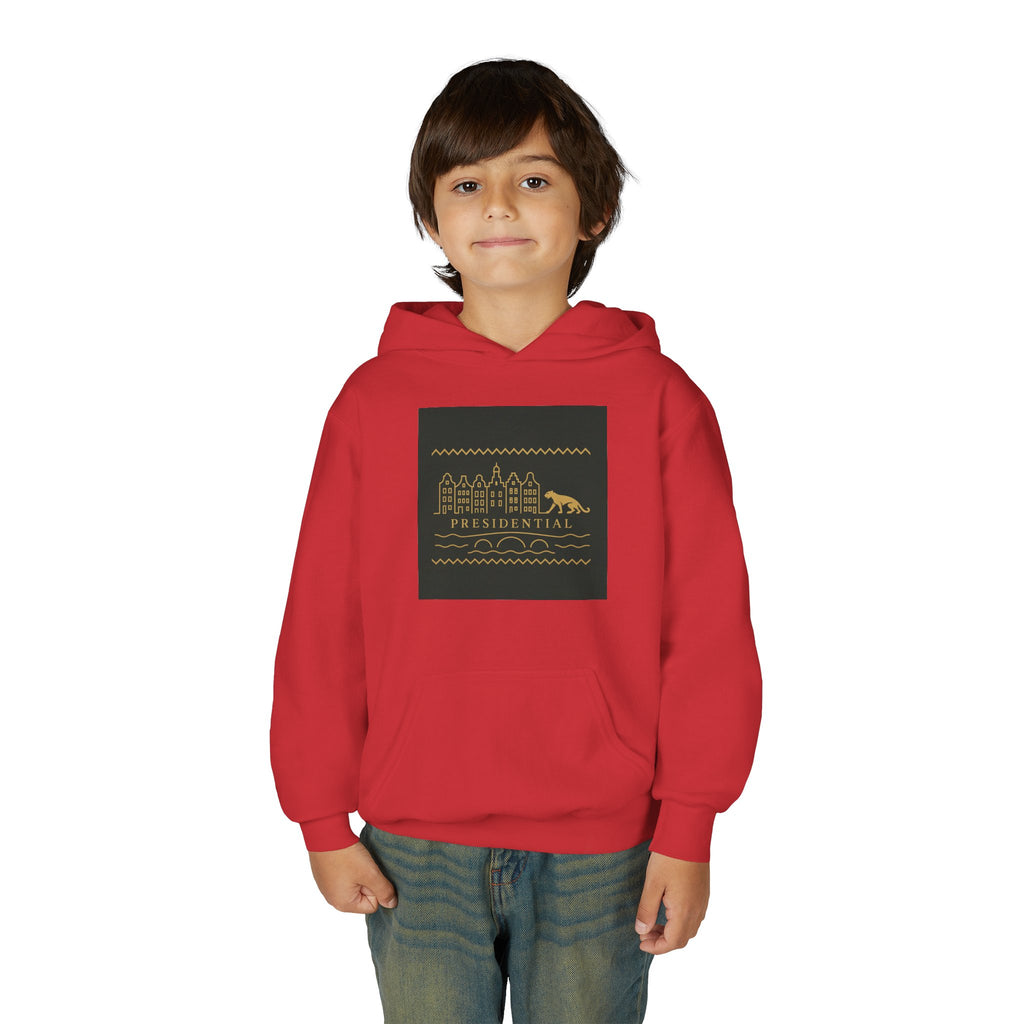 Youth Hoodie — Presidential Clothing Brand Leopard Graphic
