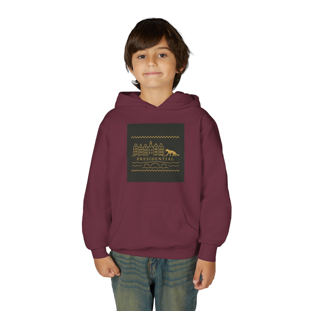 Youth Hoodie — Presidential Clothing Brand Leopard Graphic