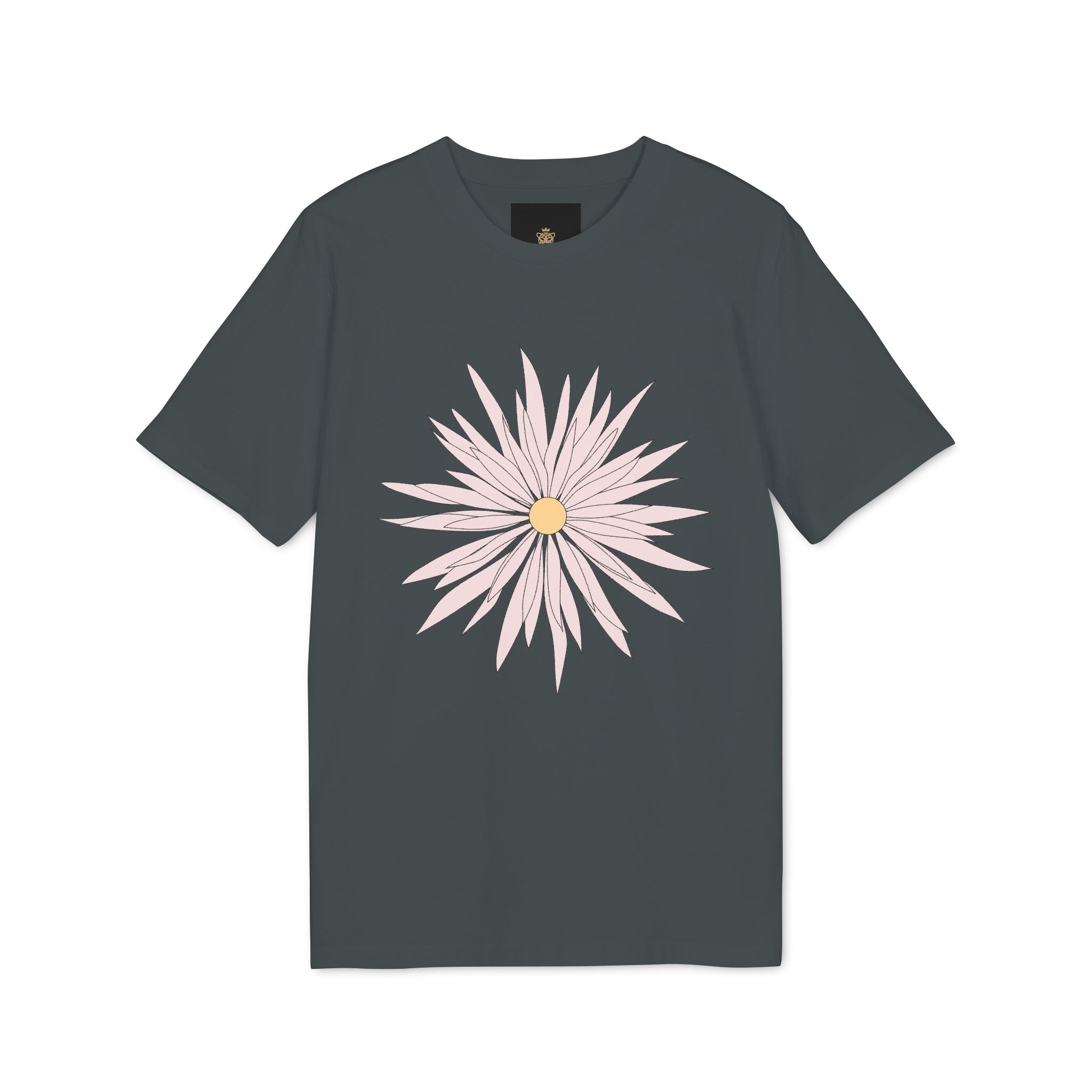 Daisy Love Graphic T-Shirt — Pink Floral Front Daisy with 'LOVE' Back Print