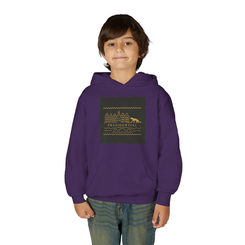 Youth Hoodie — Presidential Clothing Brand Leopard Graphic