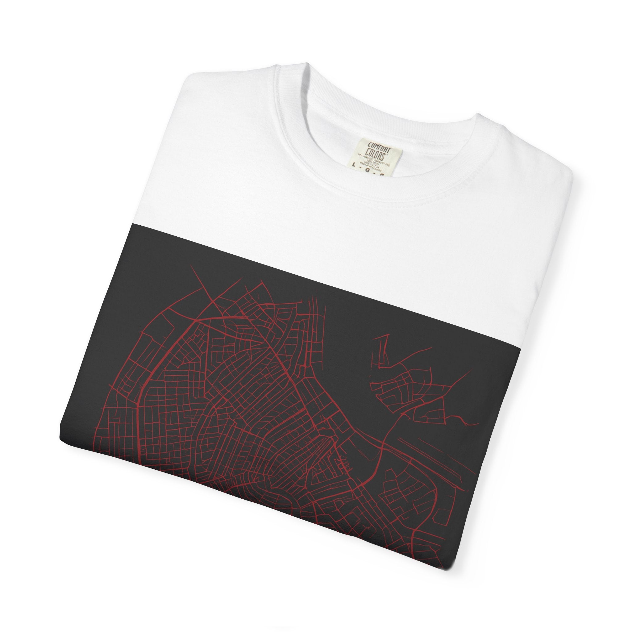 Amsterdam Map & Lemon Bike T-Shirt