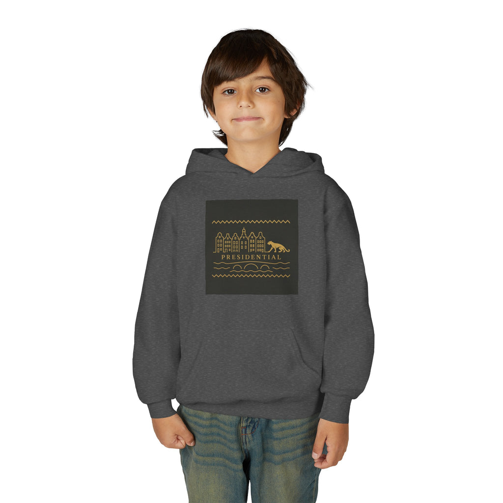 Youth Hoodie — Presidential Clothing Brand Leopard Graphic