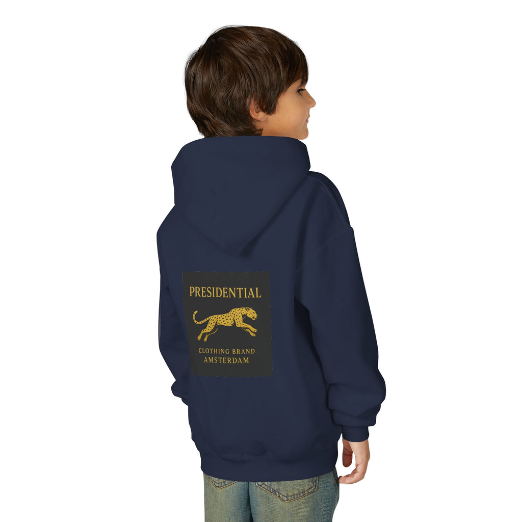 Youth Hoodie — Presidential Clothing Brand Leopard Graphic