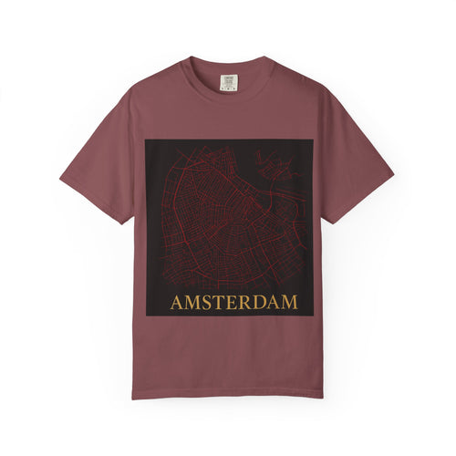 Amsterdam Map & Lemon Bike T-Shirt