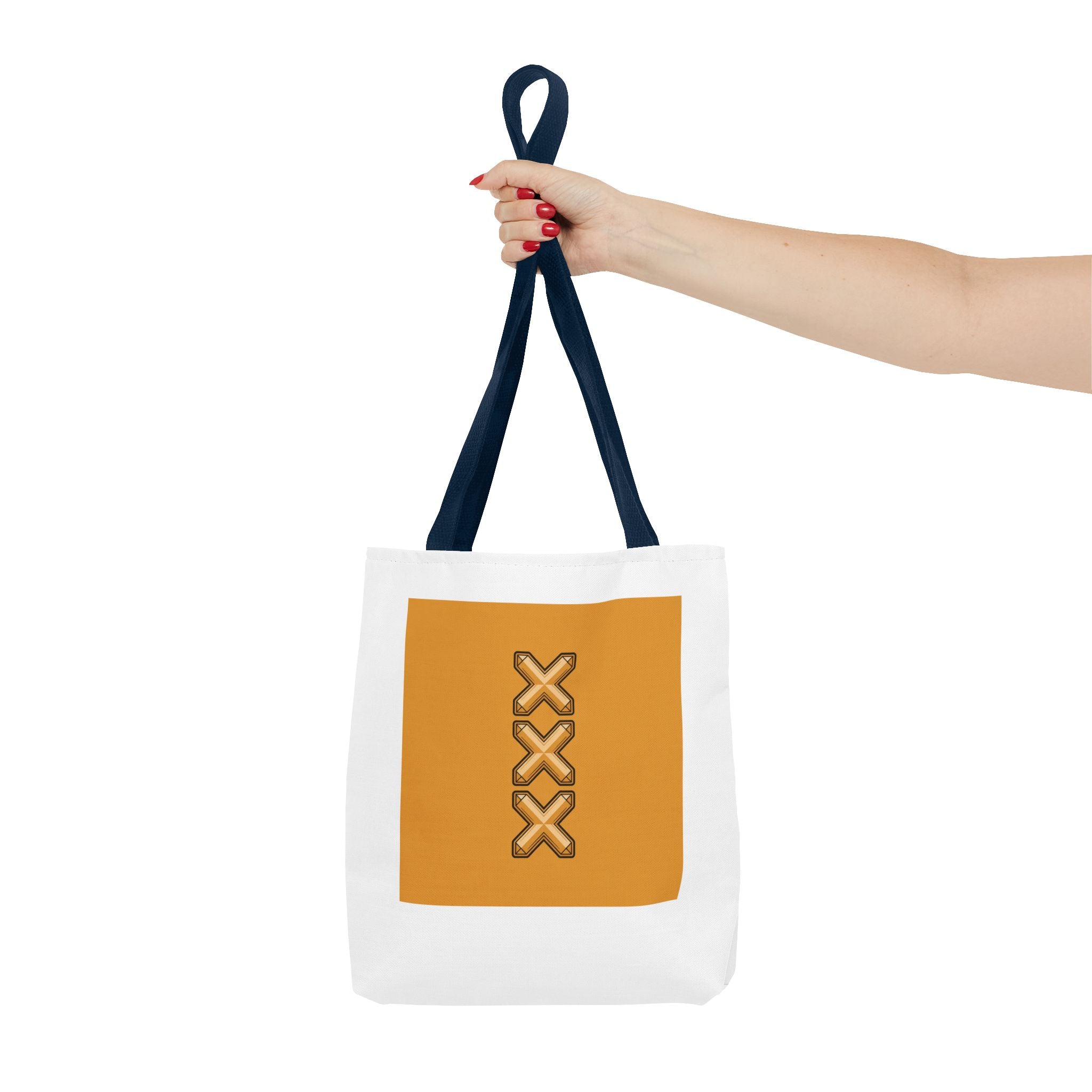 Amsterdam Triple X Tote Bag — Stylish City Symbol AOP Tote