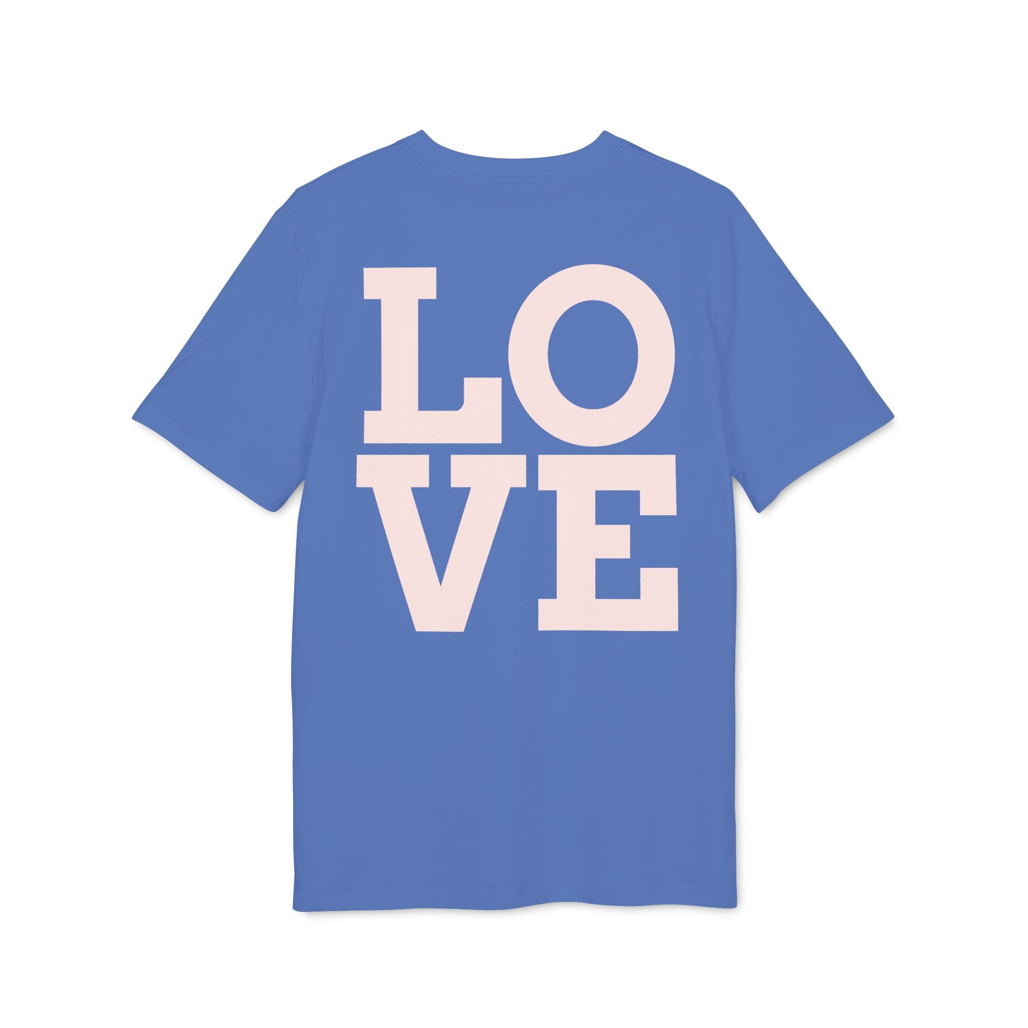 Daisy Love Graphic T-Shirt — Pink Floral Front Daisy with 'LOVE' Back Print