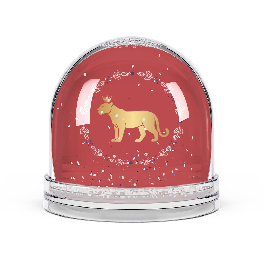 Presidential Jaguar Snow Globe — Royal Gold
