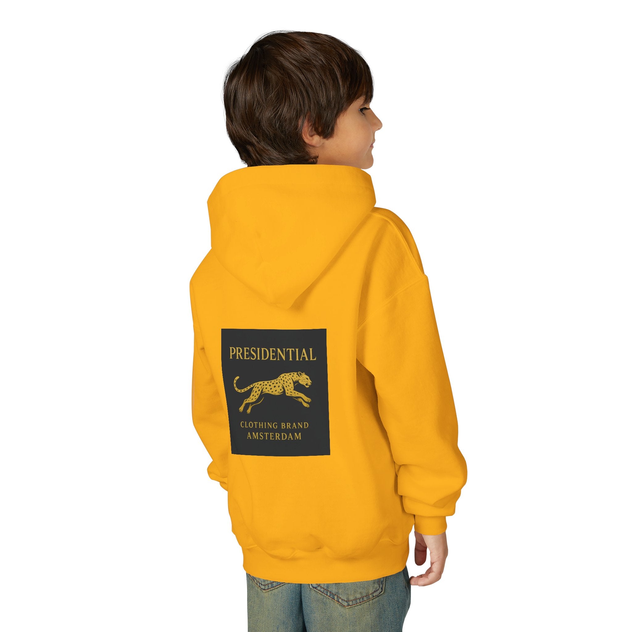 Youth Hoodie — Presidential Clothing Brand Leopard Graphic