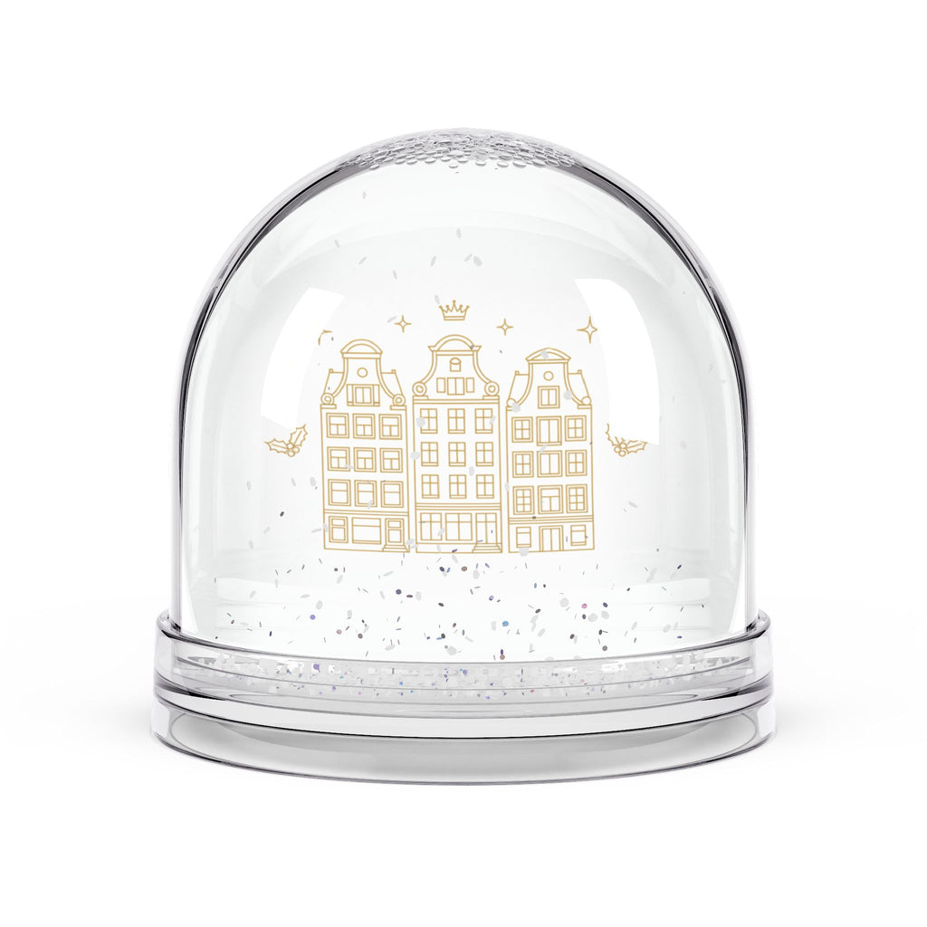 Presidential Canal Houses Snow Globe — Amsterdam