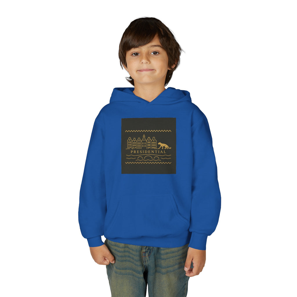 Youth Hoodie — Presidential Clothing Brand Leopard Graphic
