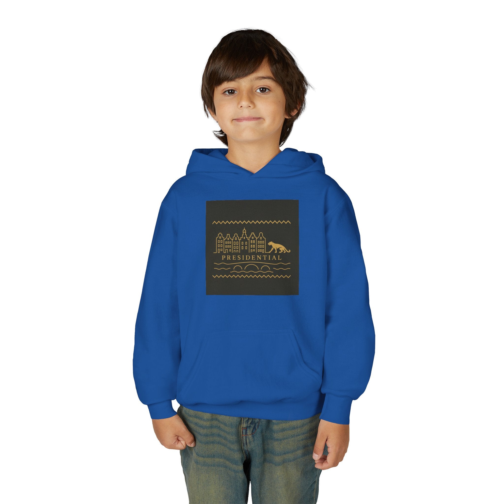 Youth Hoodie — Presidential Clothing Brand Leopard Graphic