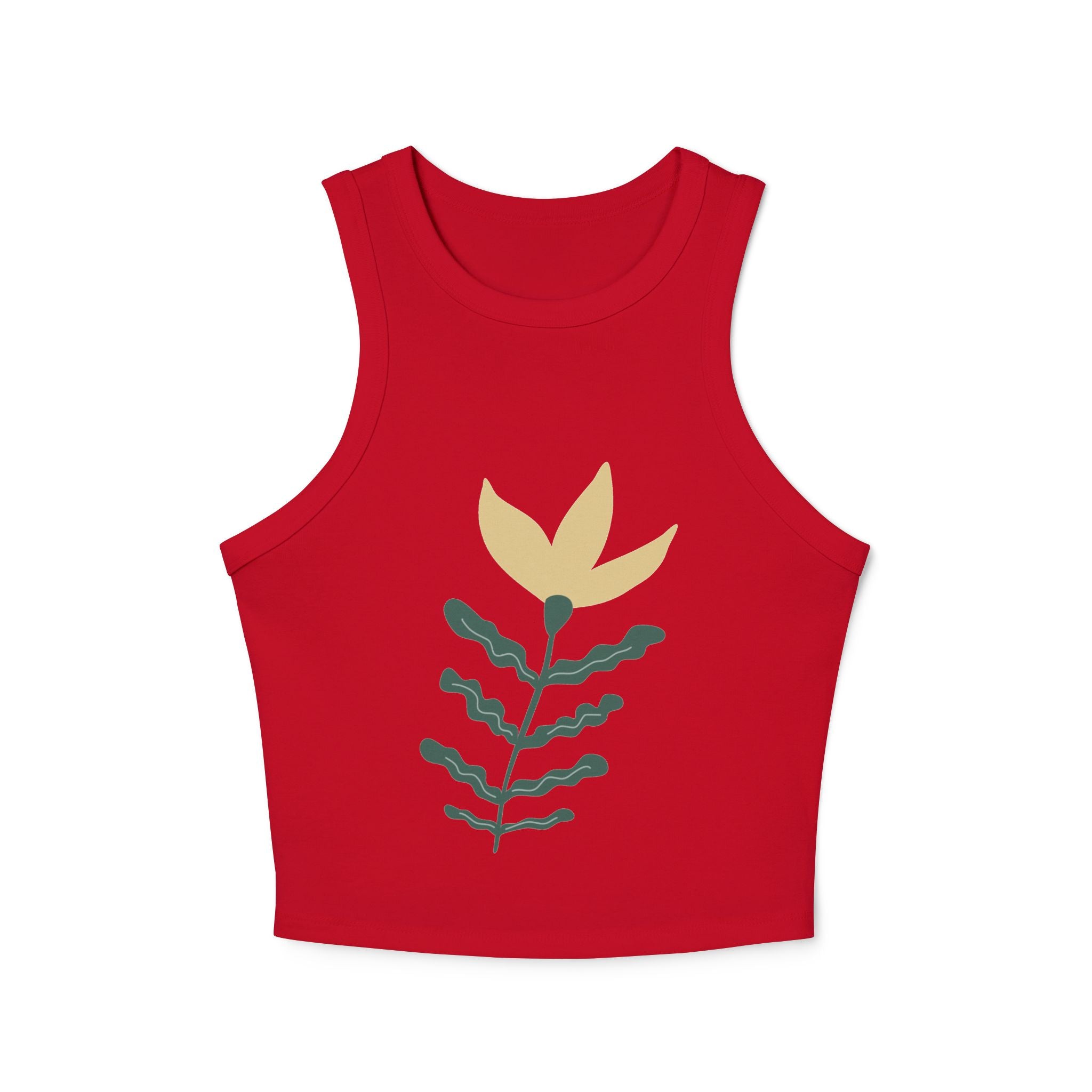 Women's Micro Rib Racer Tank Top