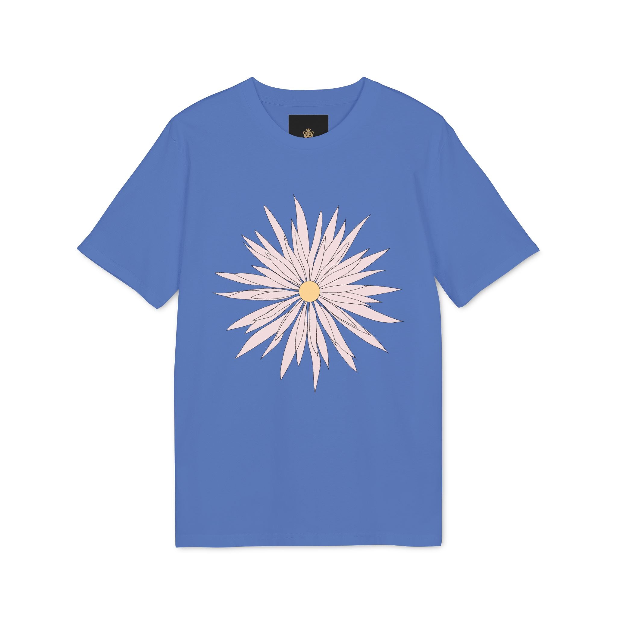 Daisy Love Graphic T-Shirt — Pink Floral Front Daisy with 'LOVE' Back Print