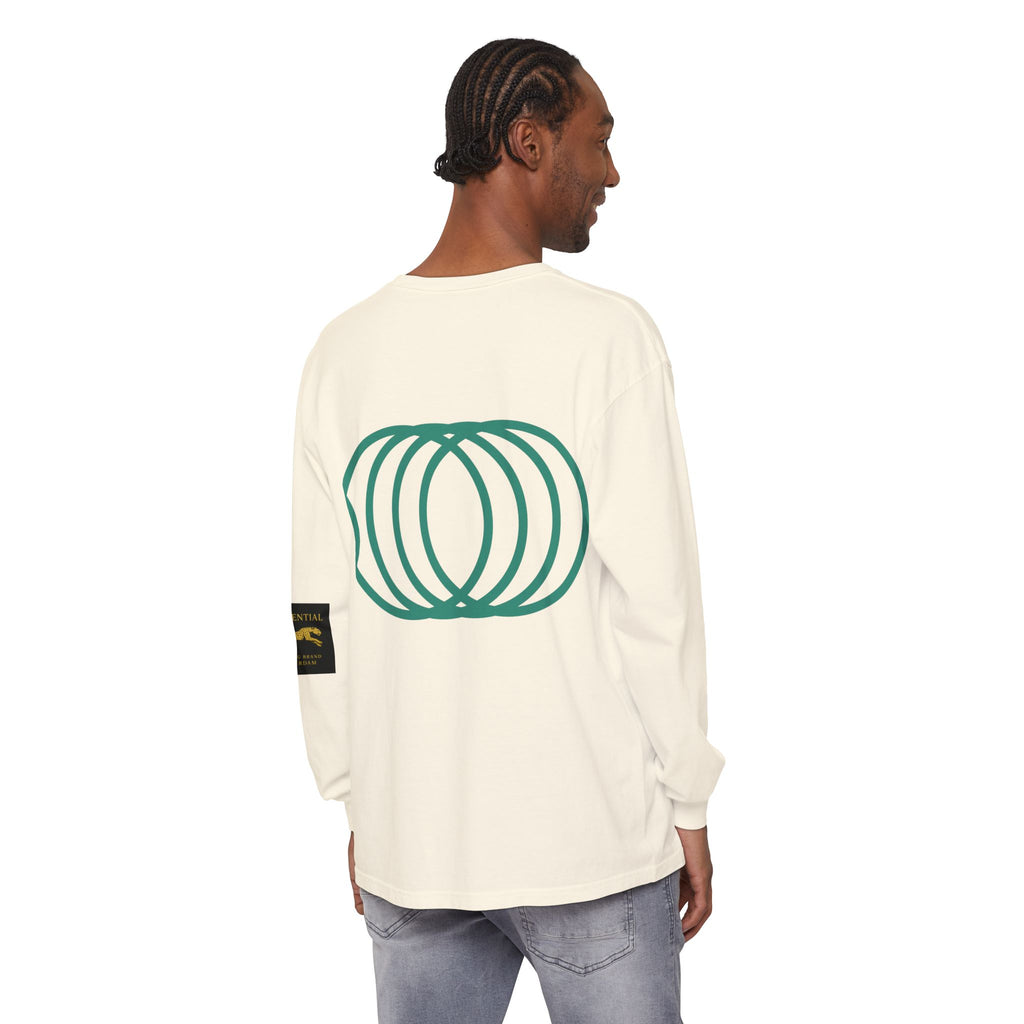 Long Sleeve T-Shirt — Modern Botanical Illustrated Graphic