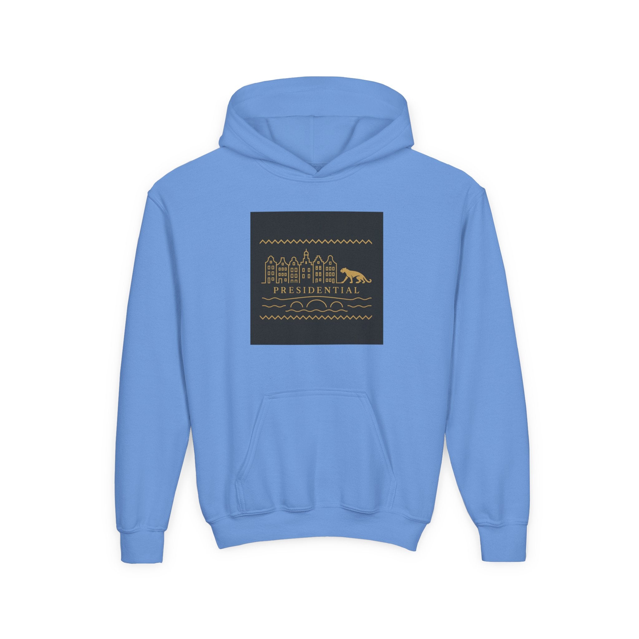 Youth Hoodie — Presidential Clothing Brand Leopard Graphic