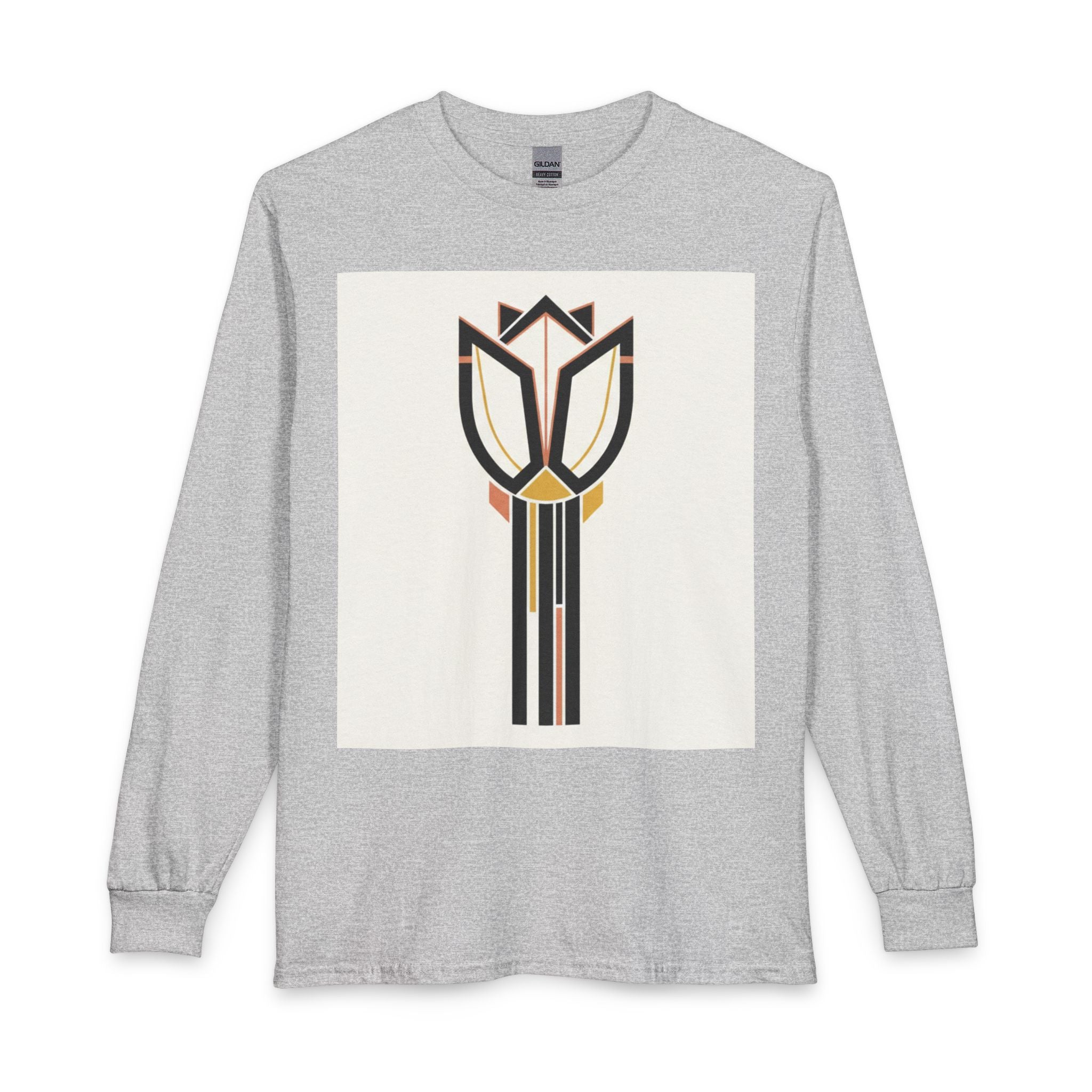 Geometric Tulip Long Sleeve Tee