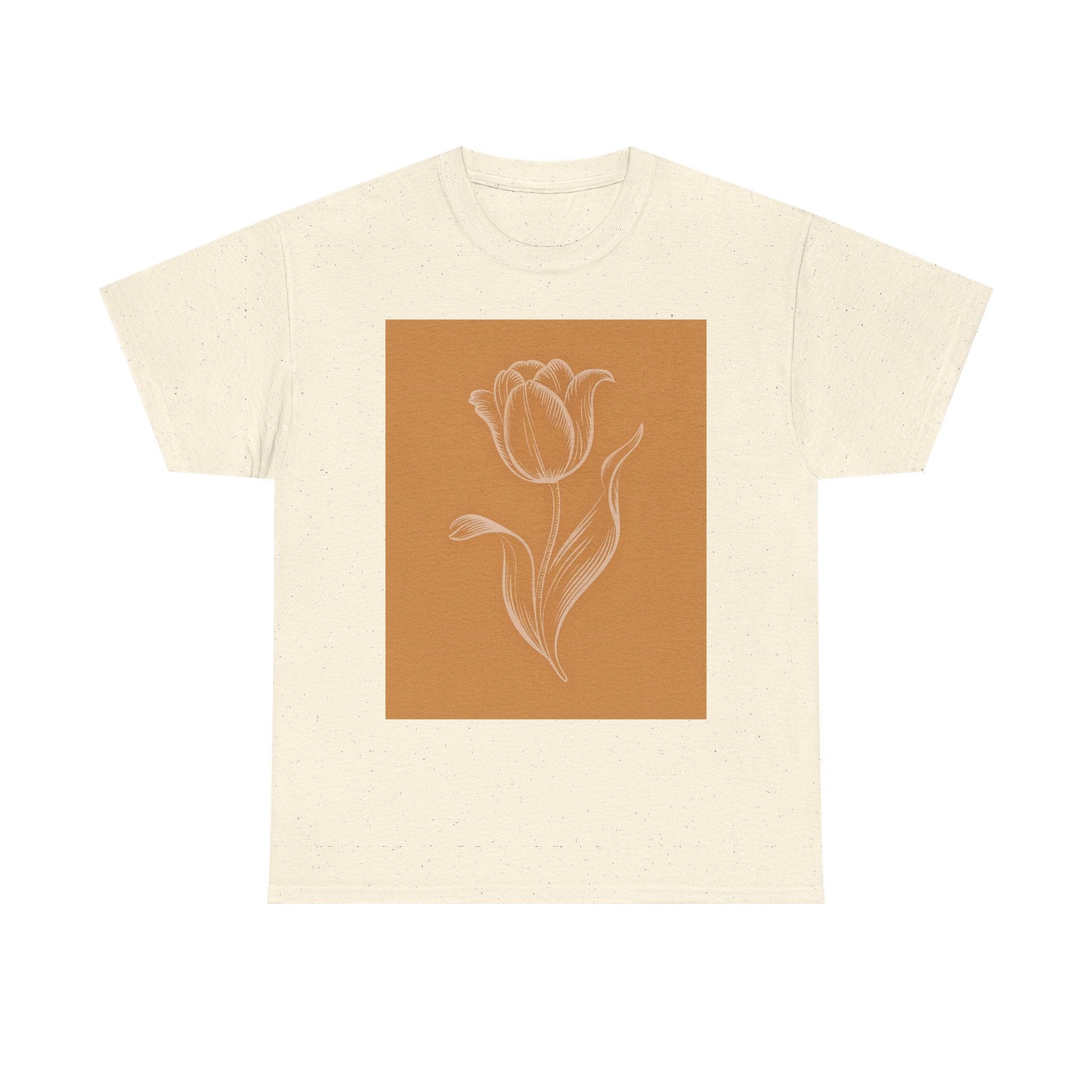Amsterdam Tulip Graphic Tee — Vintage Cityscape Travel T‑Shirt
